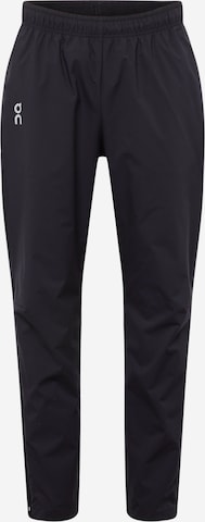 Tapered Pantaloni sportivi 'Core' di On in nero: frontale