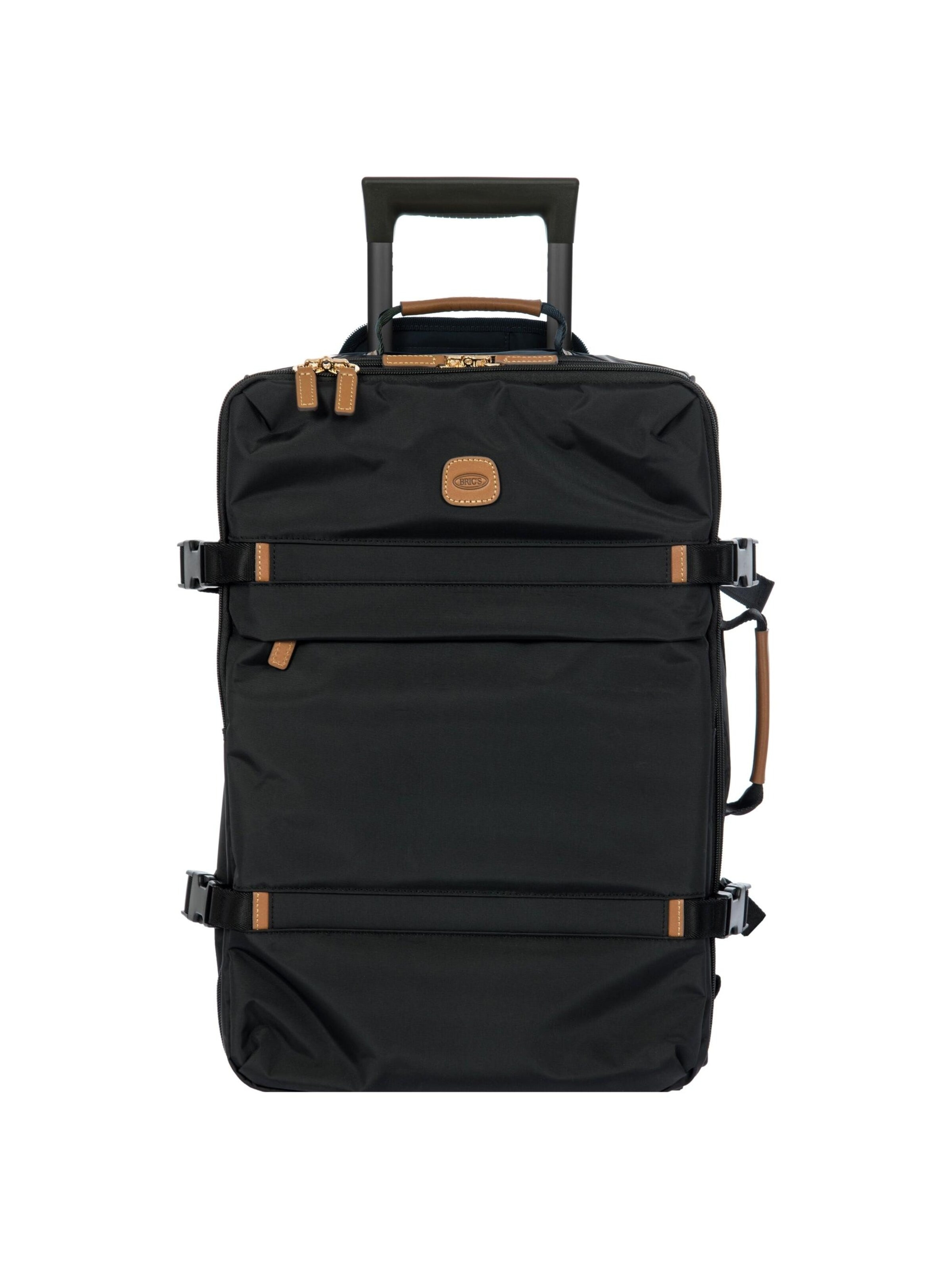 Bric's Trolley 'X-Collection'‌‌‌‌‌ in Schwarz: Vorderseite
