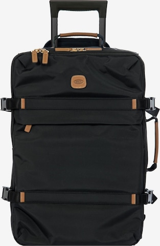 Bric's Trolley 'X-Collection' in Schwarz: Vorderseite