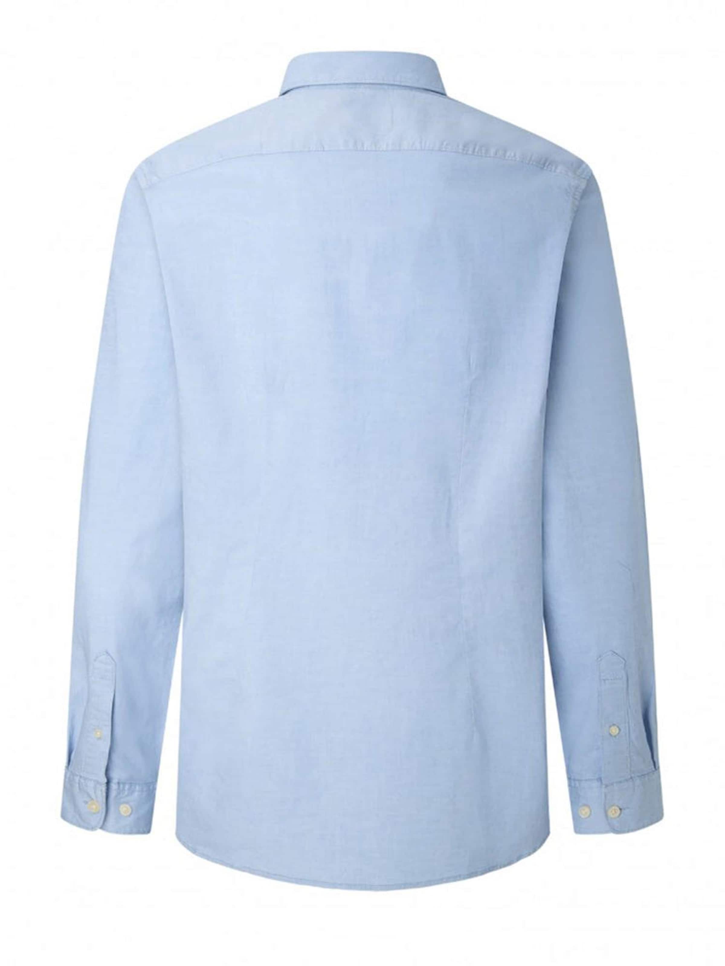 Pepe Slim fit Overhemd 'Slim Coventry' in Blauw