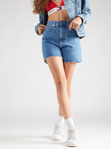 Tommy Jeans Regular Shorts in Blau: predná strana