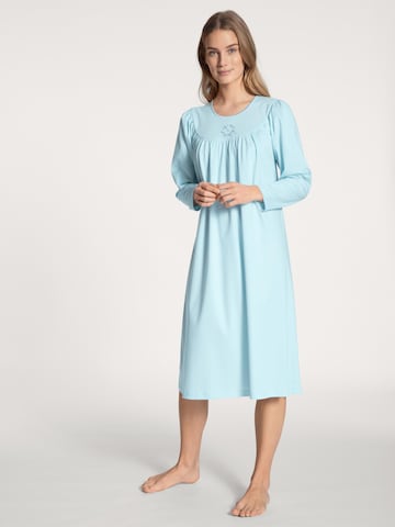 Camicia da notte 'Soft Cotton' di CALIDA in blu