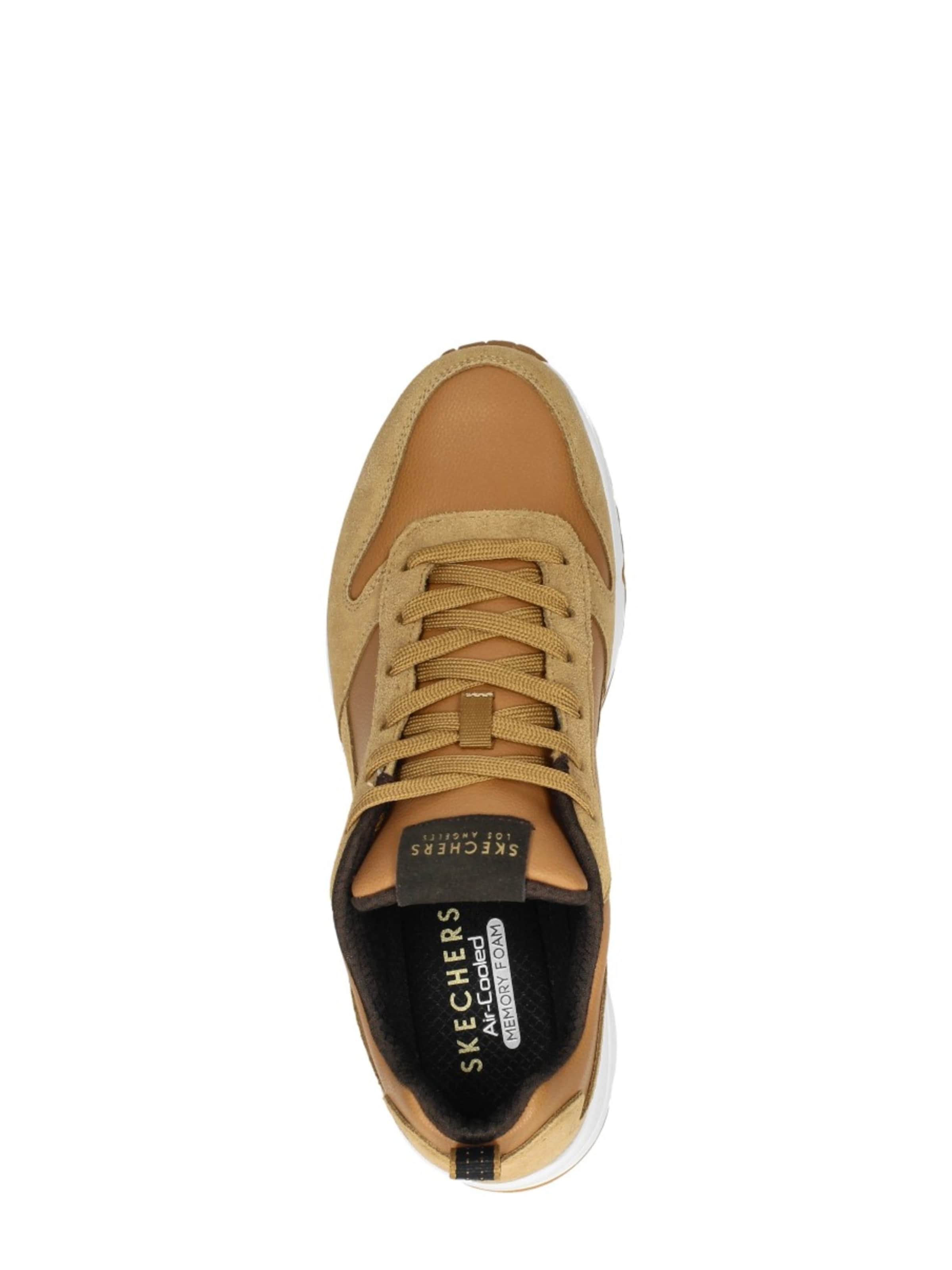 SKECHERS Sneakers laag 'Uno - Stacre' in Bruin