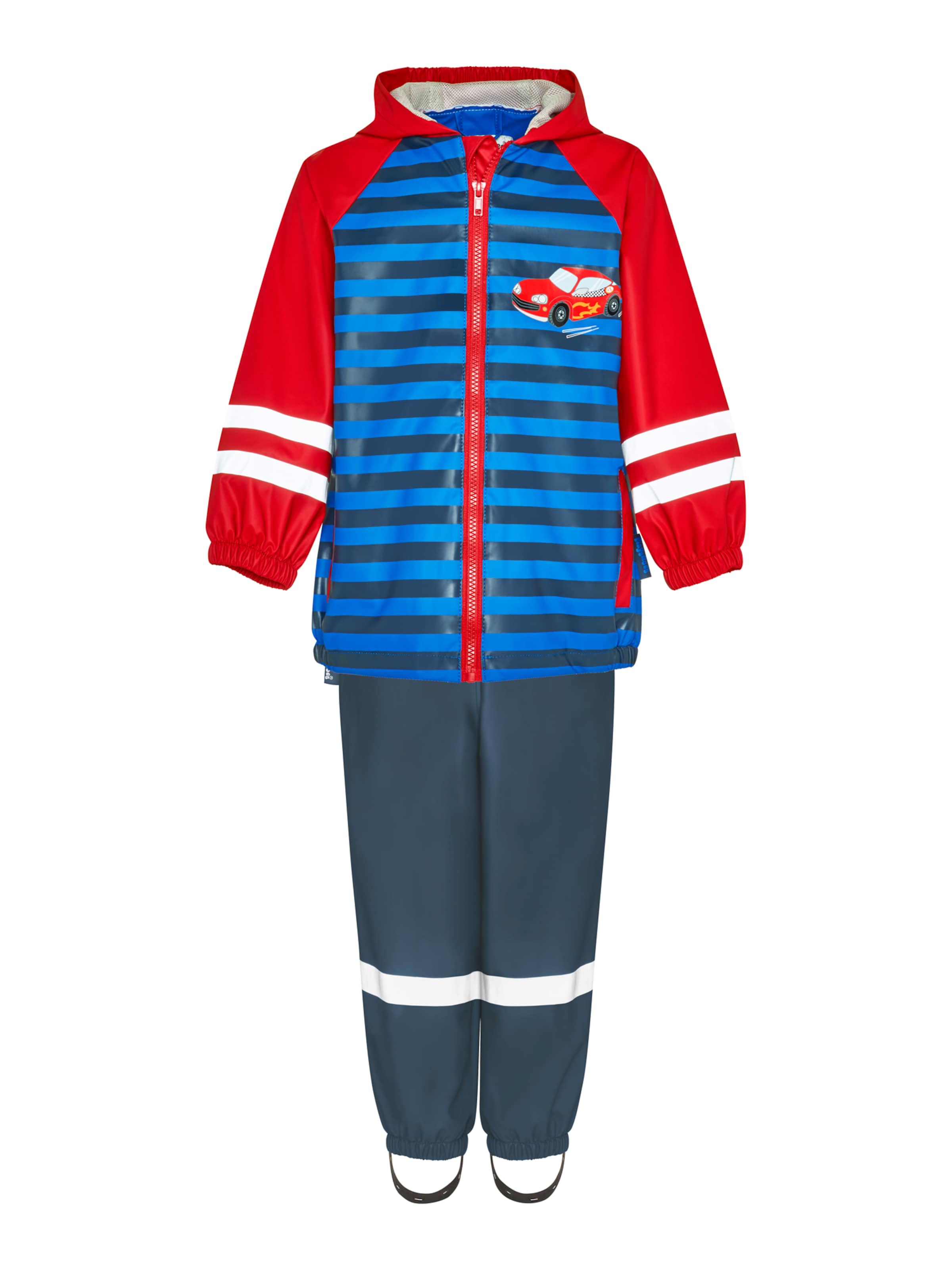 Costume fonctionnel 'Rennwagen' PLAYSHOES en bleu : devant