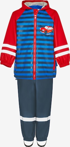 Costume fonctionnel 'Rennwagen' PLAYSHOES en bleu : devant