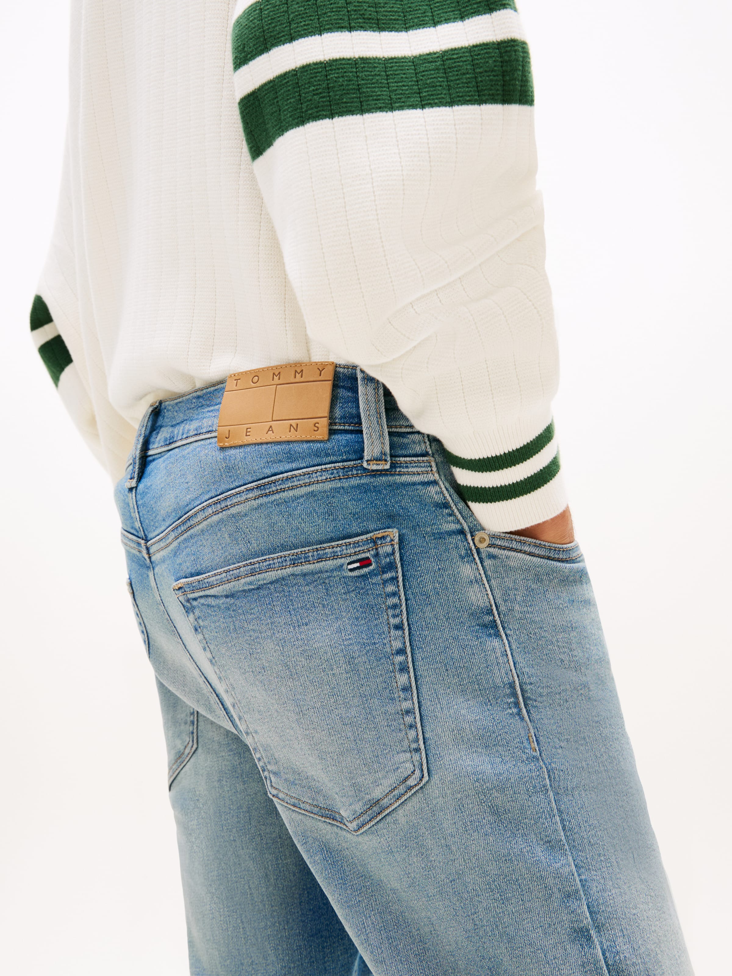 Tommy Jeans Slimfit Jeans  Austin in Blau