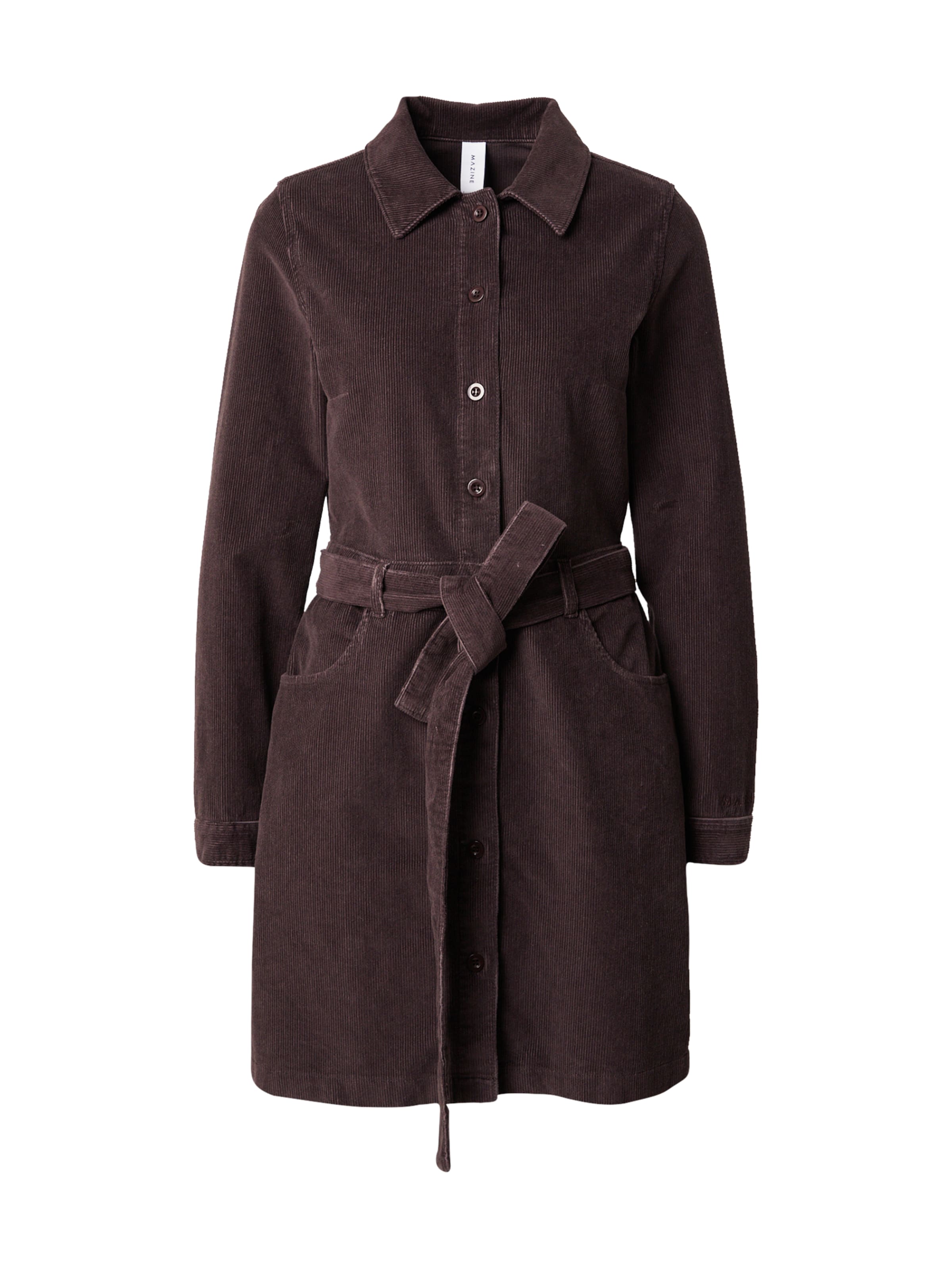 mazine Shirt dress in Brown: front
