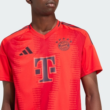 sarkans ADIDAS PERFORMANCE Sportiska stila krekls 'FC Bayern München 2024/2025'