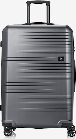 Pack Easy Trolley 'Mena' in Grijs: voorkant