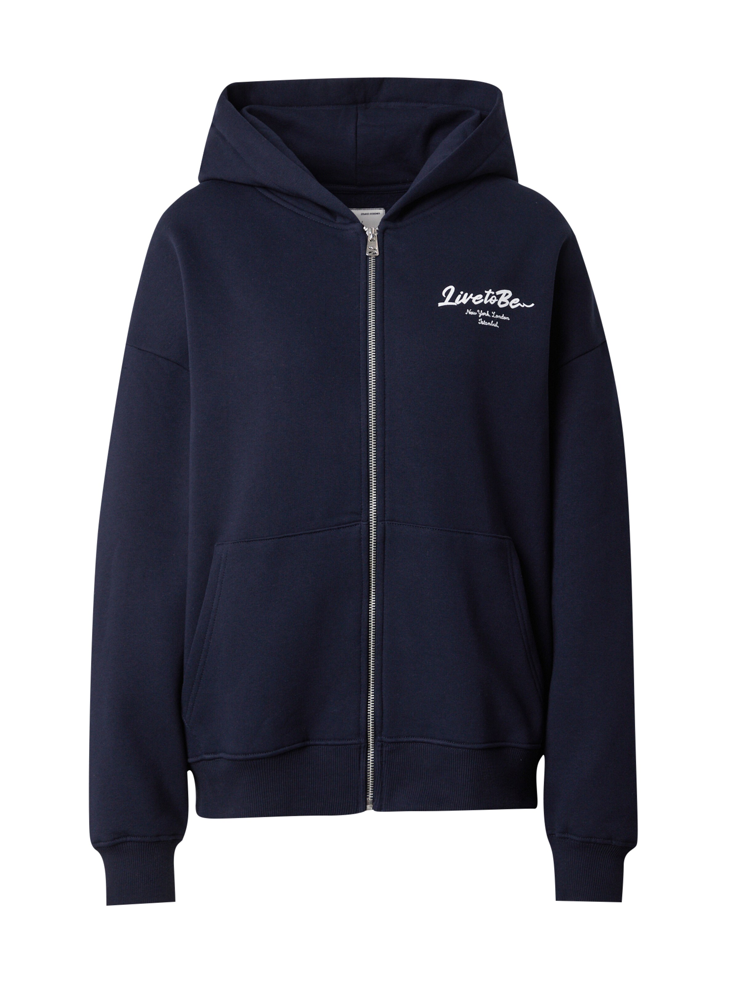 LTB Sweatjakke 'MIRONE' i blå: forside