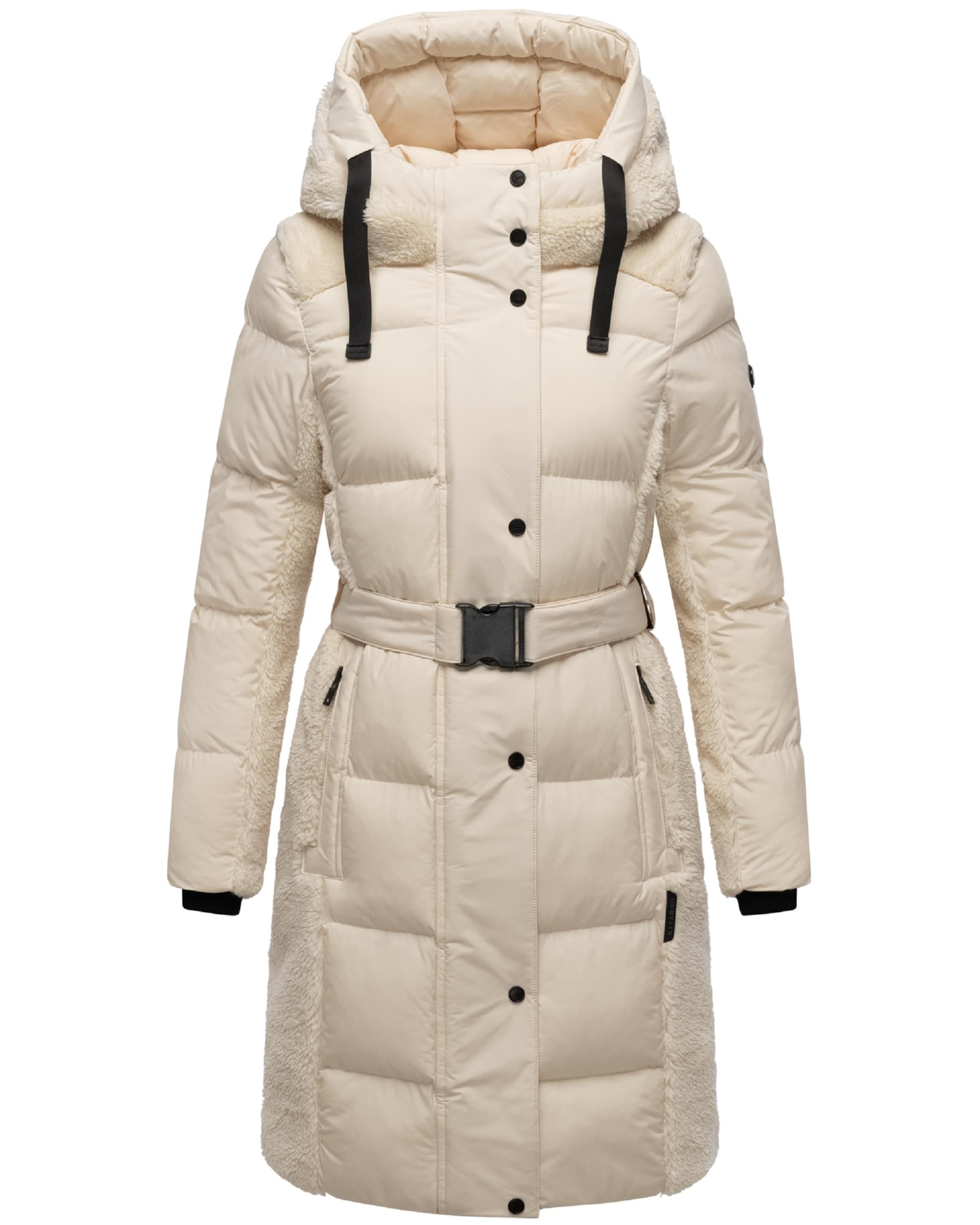 NAVAHOO Wintermantel in Beige: Vorderseite