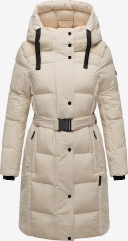 Manteau d’hiver NAVAHOO en beige : devant