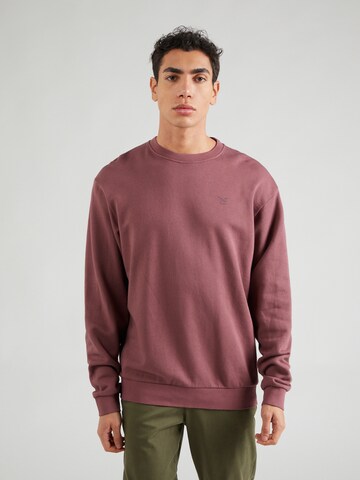 Iriedaily Sweatshirt 'Waterkeeper' in Pink: predná strana