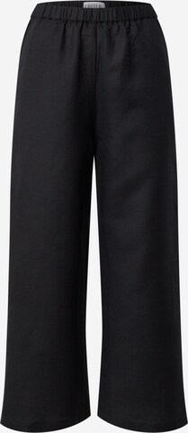 Bootcut Pantalon 'Nona' EDITED en noir : devant