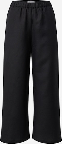 Bootcut Pantalon 'Nona' EDITED en noir : devant