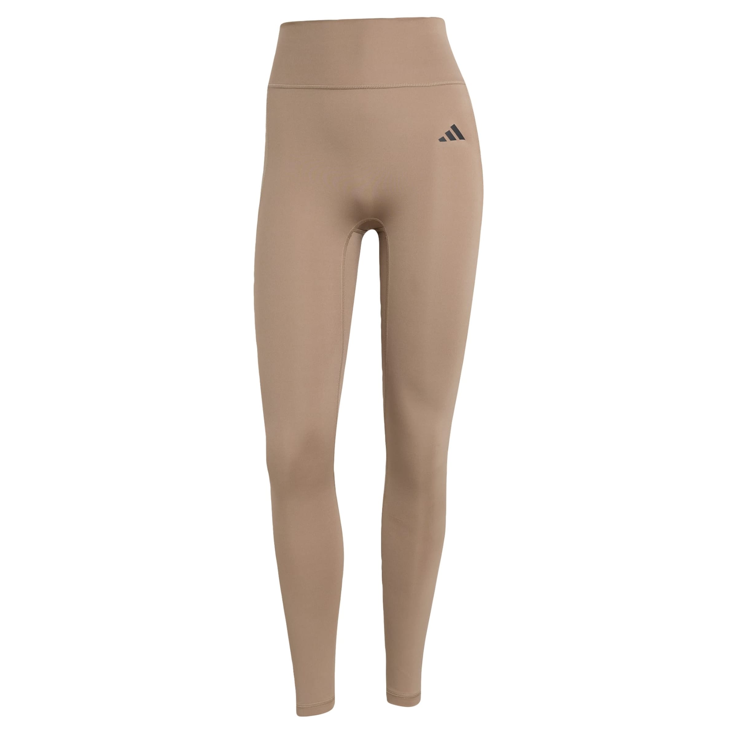 ADIDAS PERFORMANCE Skinny Sporthose 'Optime Essentials' in Braun: Vorderseite