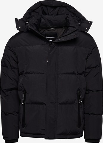 Superdry Winterjacke in Schwarz: predná strana