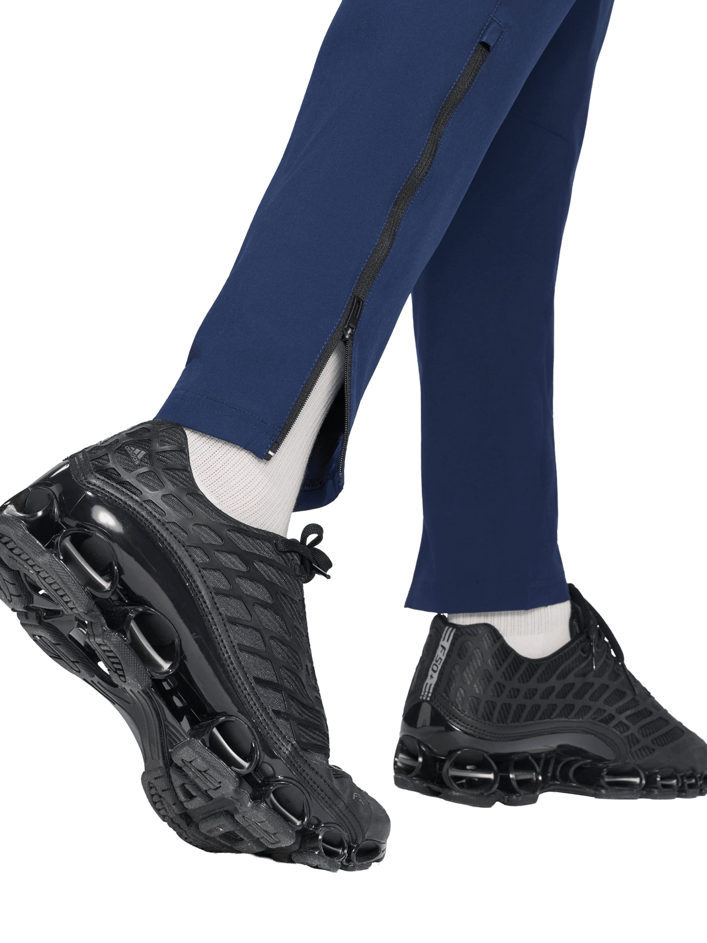 ADIDAS PERFORMANCE Skinny Workout Pants in Purple