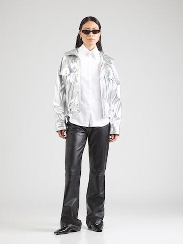 Karl Lagerfeld Blouse 'ARCHIVE CLASSIC' in White