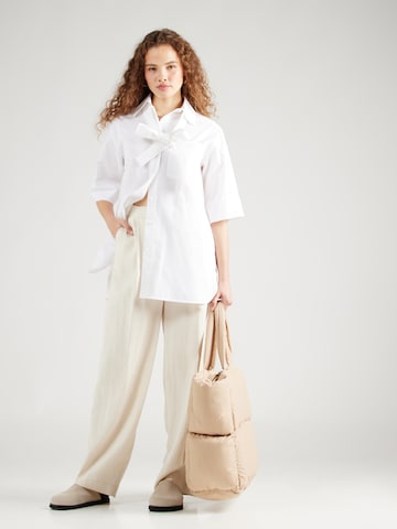 Chemisier 'TEXAS' Max Mara Leisure en blanc