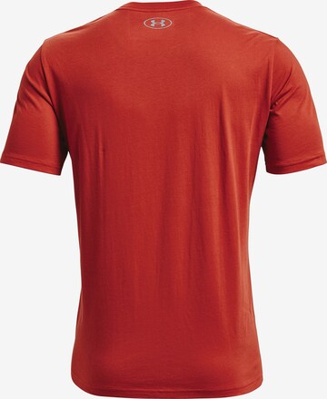 T-Shirt fonctionnel 'Team Issue' UNDER ARMOUR en orange
