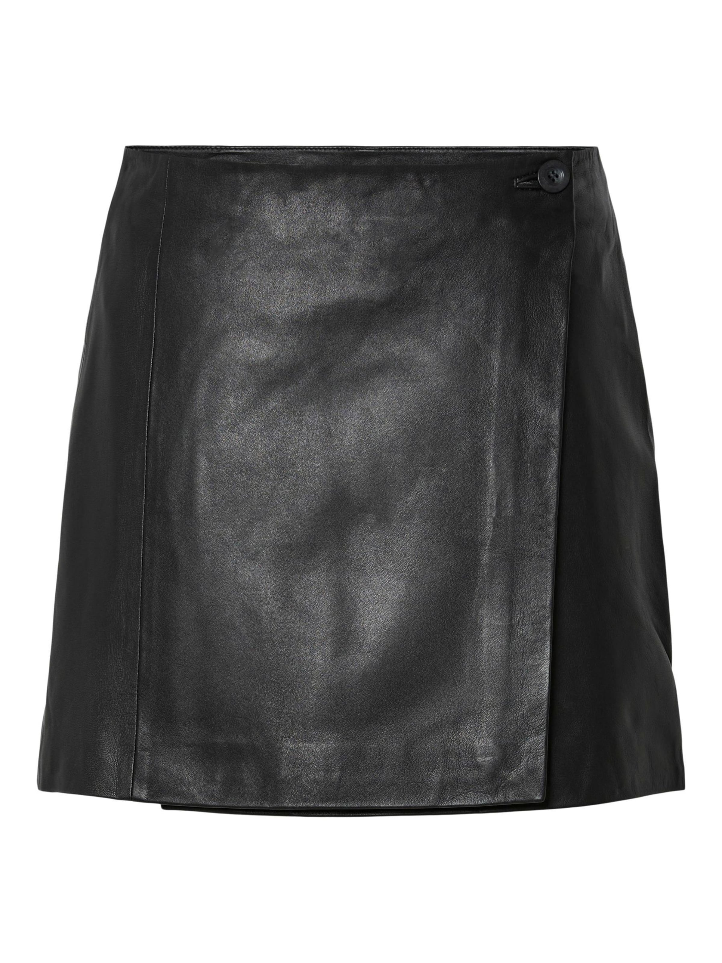 Gonna 'YASDima' di YAS in nero: frontale