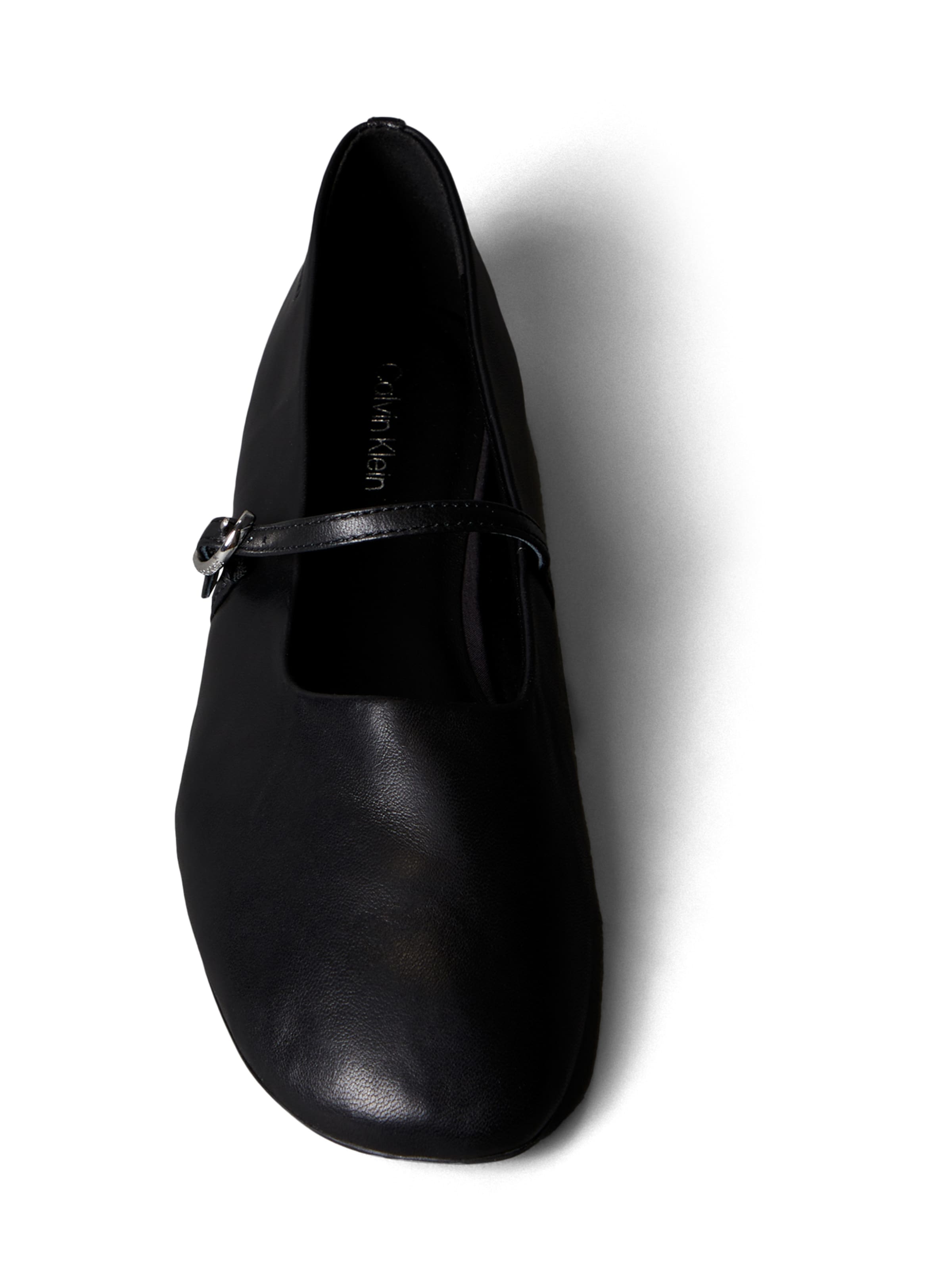 Calvin Klein Strap ballerina in Black