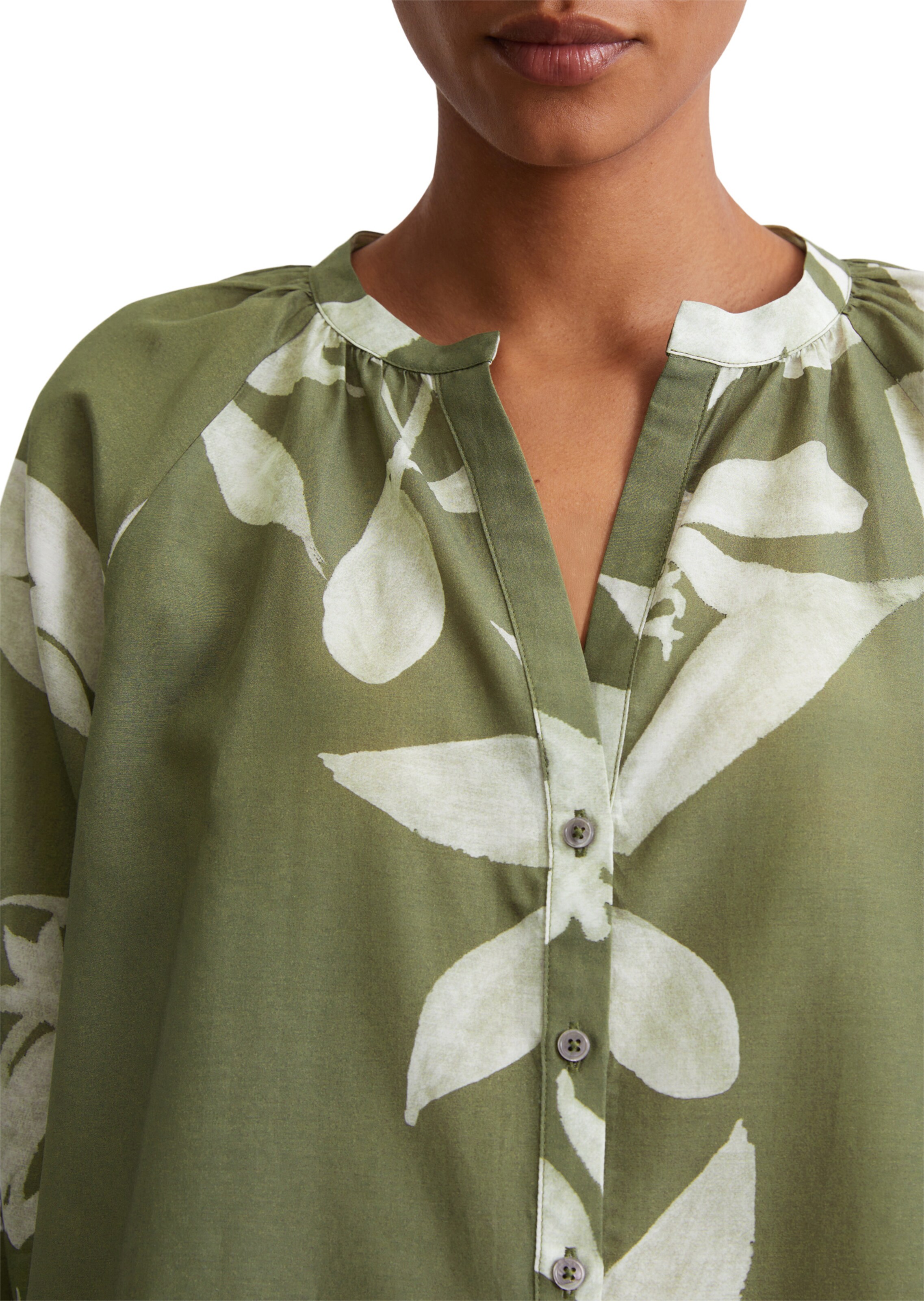 Marc O'Polo Bluse in Grün