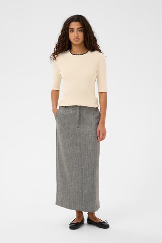 SOAKED IN LUXURY Pullover 'SLLysandra' in Beige