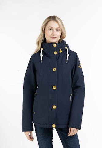 Schmuddelwedda Jacke in Blau: predná strana