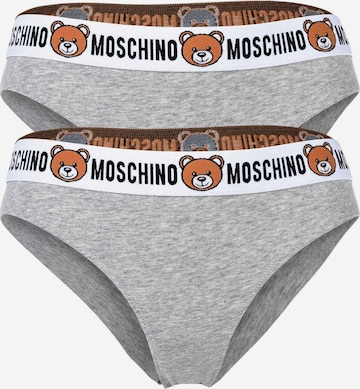 MOSCHINO Slip in Grijs: voorkant