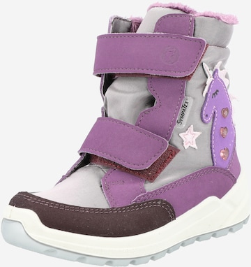 Bottes RICOSTA en rose : devant