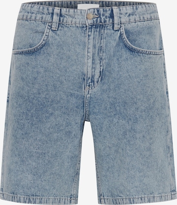 Casual Friday Loosefit Jeans in Blauw: voorkant