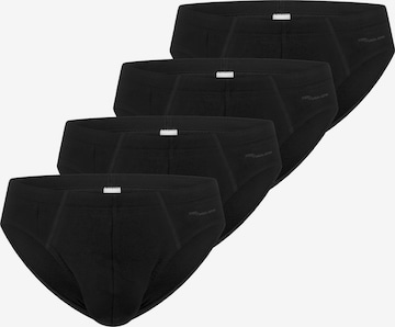 Mey Slip 'Casual' in Schwarz: Vorderseite