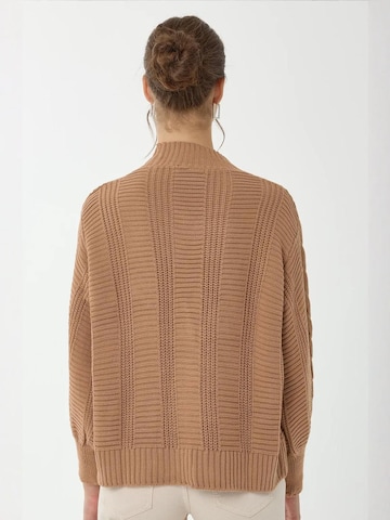 Hiccup Strickjacke in Braun