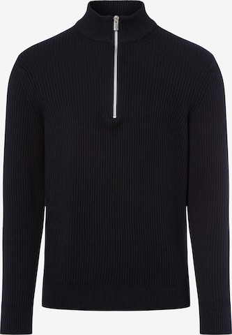 Nils Sundström Pullover in Blau: Vorderseite