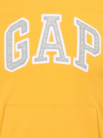 Sweat-shirt Gap Petite en jaune