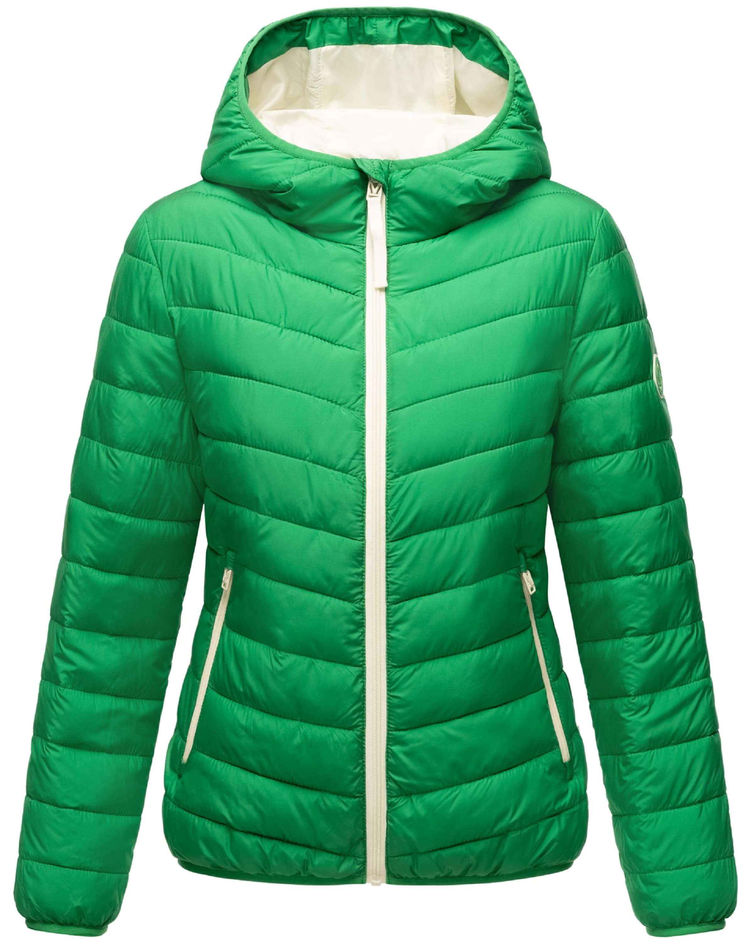 MARIKOO Демисезонная куртка 'Pack Mich Ein' в Зеленый: спереди