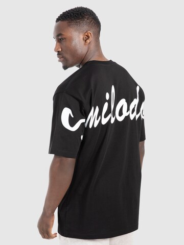 T-Shirt ' Liquid Brail ' Smilodox en noir