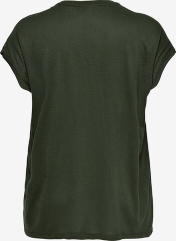 T-shirt 'Flake' ONLY Carmakoma en vert