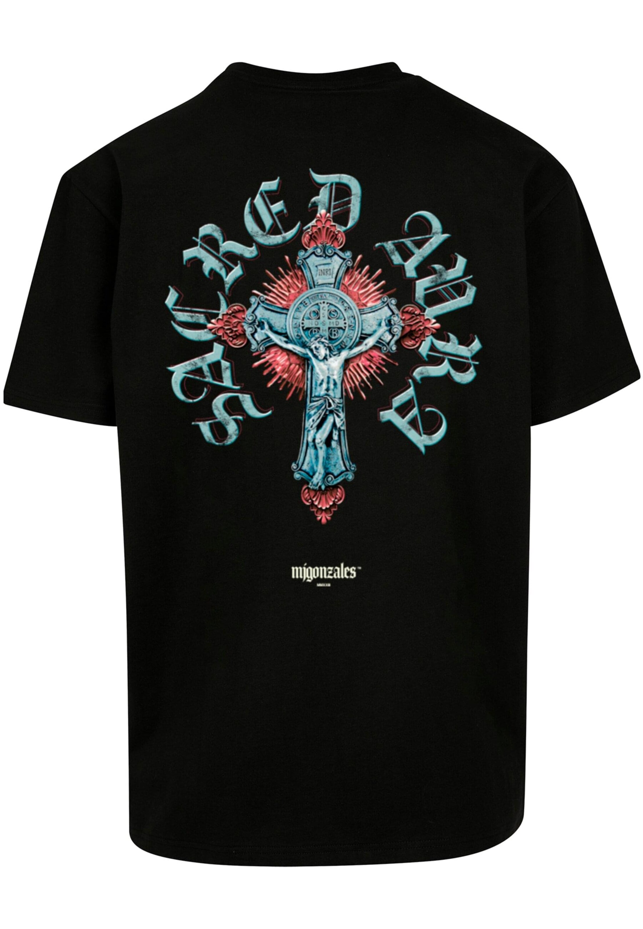 MJ Gonzales Tričko 'CROS x' – černá