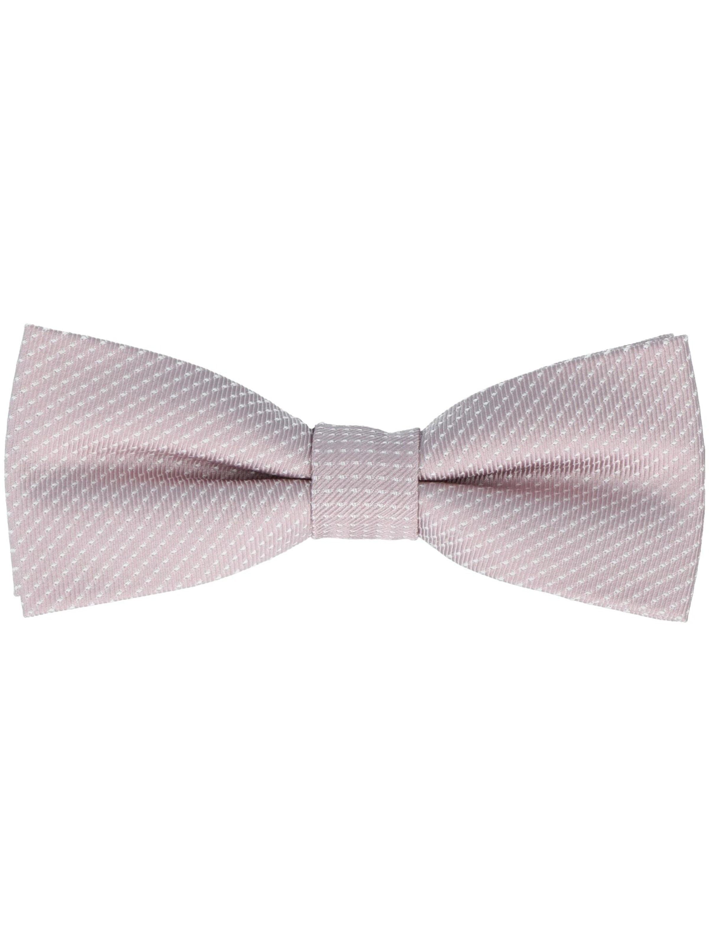 WILLEN Bow Tie 'Tupfen' in Pink: front