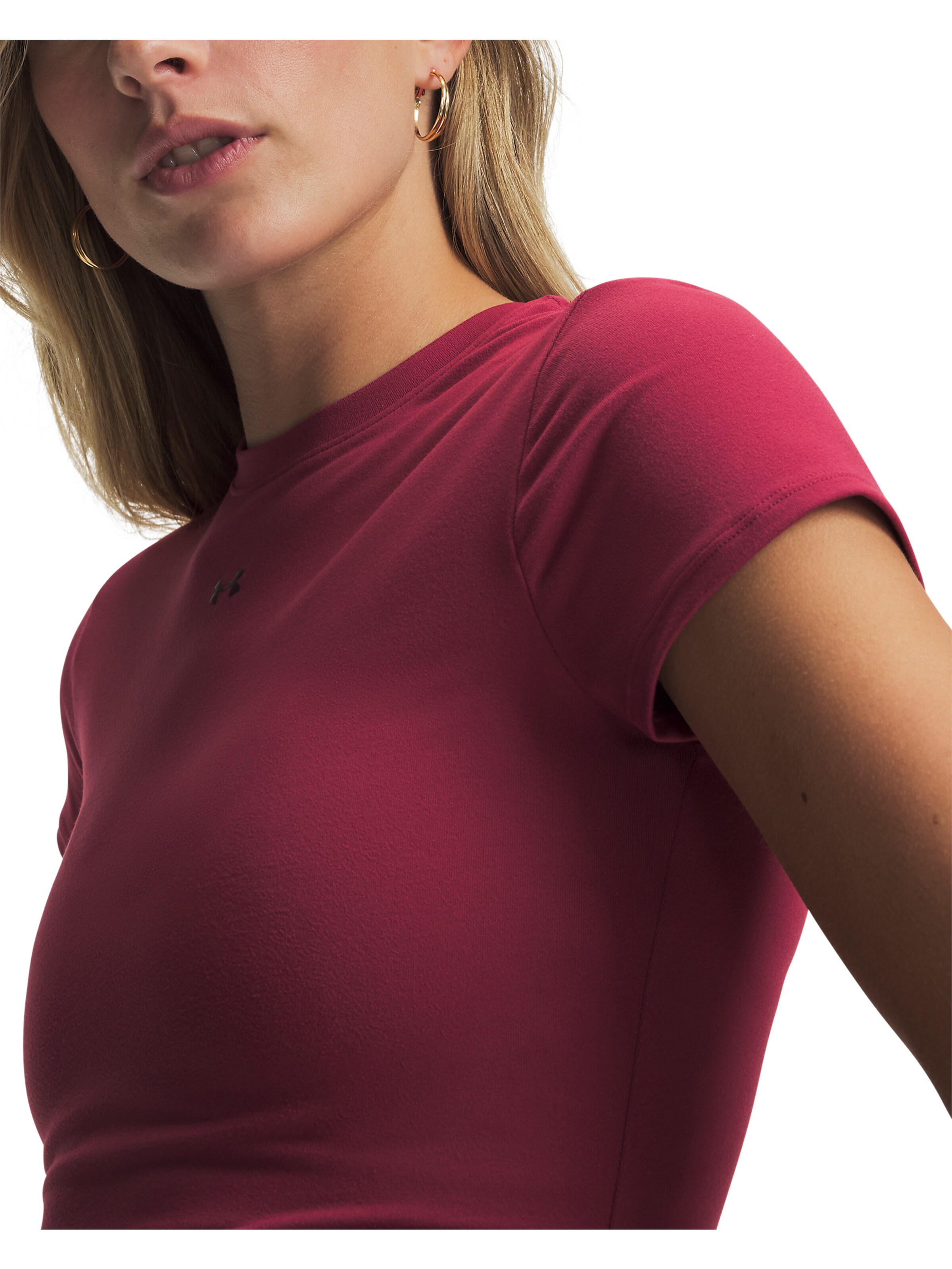 UNDER ARMOUR Functioneel shirt 'Motion' in Rood