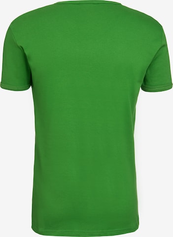 LOGOSHIRT T-Shirt 'Der kleine Maulwurf' in Grün