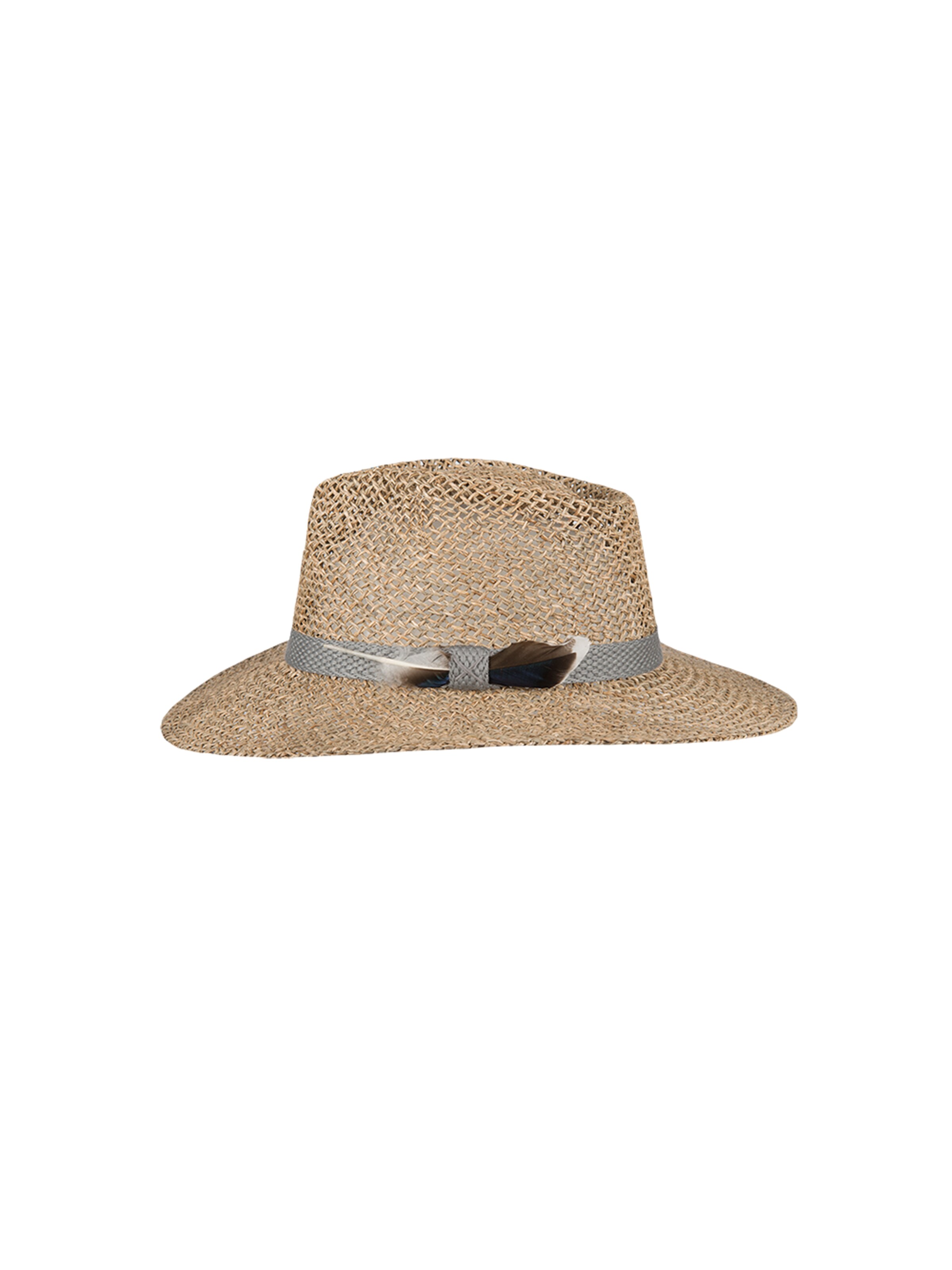 Hatland Hat 'Donaldsen Seagrass' in Beige: front