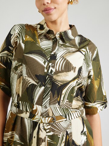 Vero Moda Curve Shirt dress 'VMCRUBY' in Green