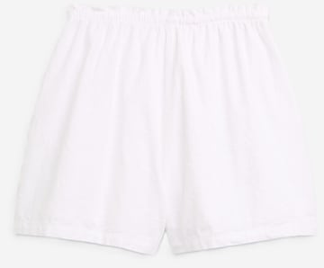 TOM TAILOR Regular Broek in Wit: voorkant