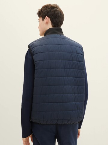 Gilet di TOM TAILOR DENIM in blu