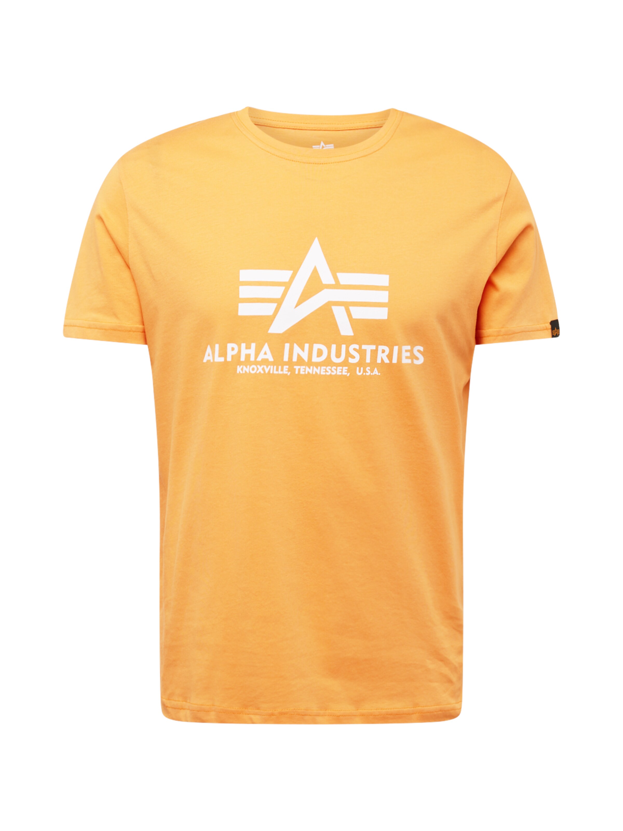 ALPHA INDUSTRIES T-Shirt in Orange: Vorderseite