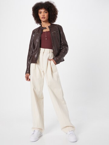 Gipsy Between-season jacket in Brown